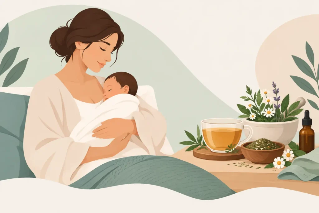 Customised Postpartum Herbal Support That Fits You