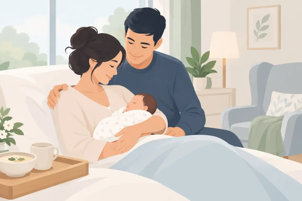 Family Friendly Confinement for New Parents